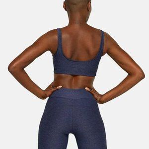 Outdoor Voices Double Time Bra in Navy